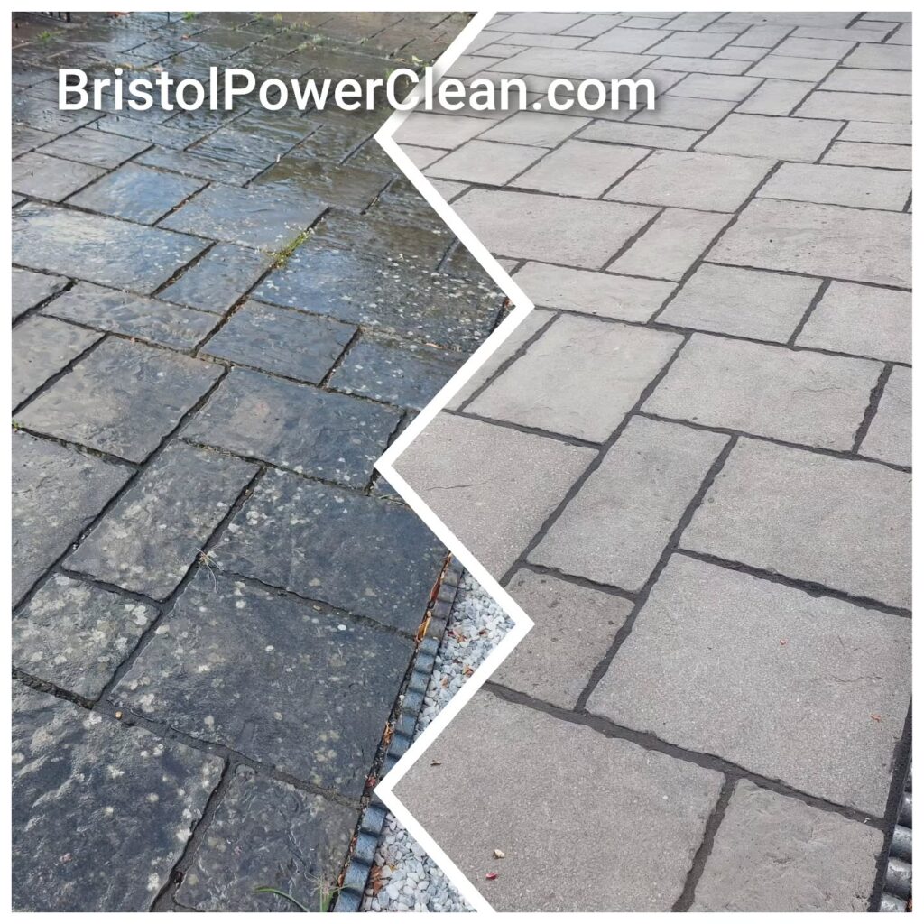 Traditional dyed cement mortar repointing